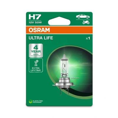 Afbeelding van OSRAM 4062172395205 Halogeenlamp Ultra Life H7 55 W 12 V