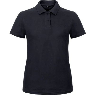 Afbeelding van Dames Polo ID.001 Donkerblauw merk B&amp;C maat L