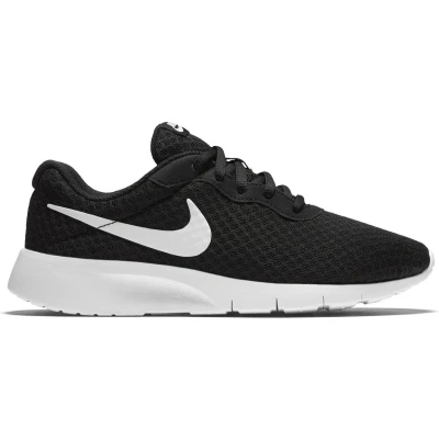 Afbeelding van Nike Tanjun Jongens Sneakers Black/White White Maat 36.5