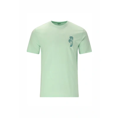 Afbeelding van Cruz Alymos Tshirt print, Heren, Maat: XXL, Brook green