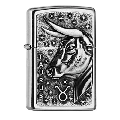 Afbeelding van Zippo 2006501 PL 207 Taurus dierenkr. V19 aansteker, messing, design, 5,83,81,2