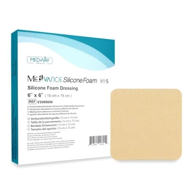 Afbeelding van MedVance TM Silicone Adhesive Foam Absorbent Dressing, 15 cm x cm, Box of 5 dressings