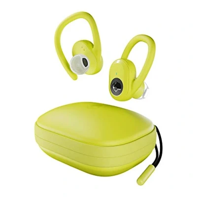 Afbeelding van Skullcandy Push Ultra True Wireless Sport Hoofdtelefoon met Bluetooth technologie, zweet en waterbestendig (IP67), in totaal 40 uur batterijduur, elektrisch geel