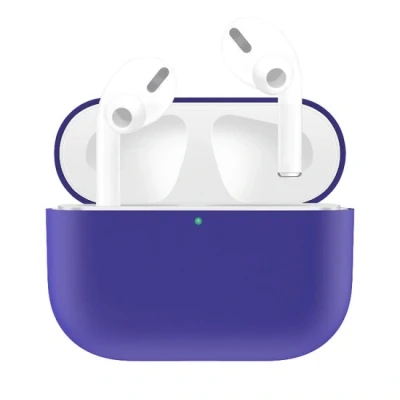 Afbeelding van AirPods Pro / 2 Solid series Siliconen hoesje Paars