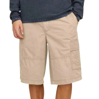 Afbeelding van Jack &amp; Jones Jpstcole Jjcampaign Shorts, Heren, Maat: XS, Crockery