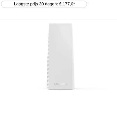 Afbeelding van Linksys Velop Ac2200 Tri band 1 pack