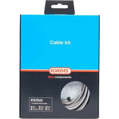 Afbeelding van Elvedes Remkabelkit ATB/race universeel zilver 2015010