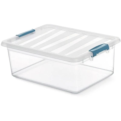 Afbeelding van Multi functionele Kist Domopak Living Katla 39 x 29 15,5 cm Transparant Polypropyleen 12 L