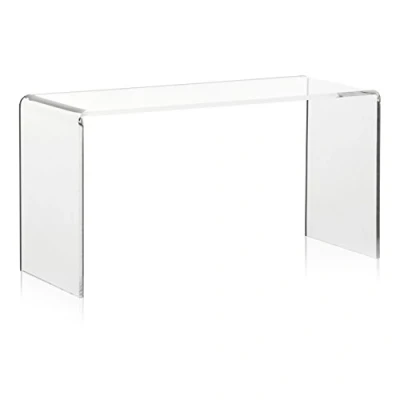 Afbeelding van plexiglas® als decoratieve brug/schoenenrek van origineel (20 x 7 10 cm) presentatiedisplay/verkoopstandaard acrylglas