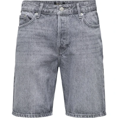 Afbeelding van ONLY&amp;SONS ONSEDGE MG 2042 TAI DNM shorts NOOS Heren Bermuda