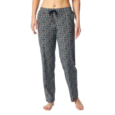 Afbeelding van Schiesser Dames slaapbroek lang katoen Mix + Relax, Multicolor 3_182102, 38