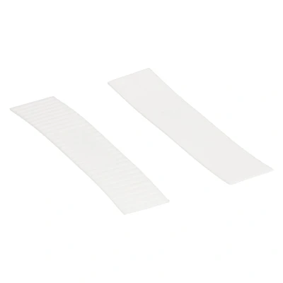 Afbeelding van Wovar Glasblokjes 22 mm breed 1 dik Wit Per 100 stuks