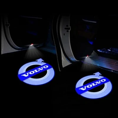 Afbeelding van 2 PCS deur LED logo verlichting projector welkom lichten, voor Volvo S90L S60L XC60 XC40 V60 V90 laser licht decoratie