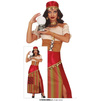 Afbeelding van Fiestas Guirca Tarot reader maat L (42 44) (Dana)