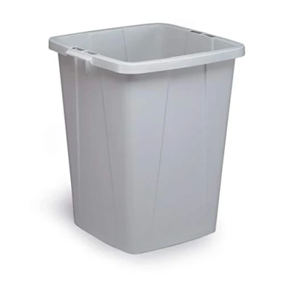 Afbeelding van Durable afvalbak Durabin 90 liter, grijs vuilbak