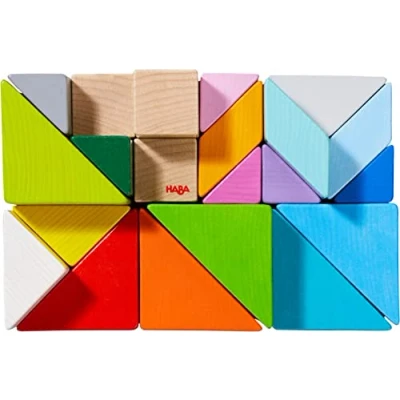 Afbeelding van HABA 3D compositiespel Tangram kubus