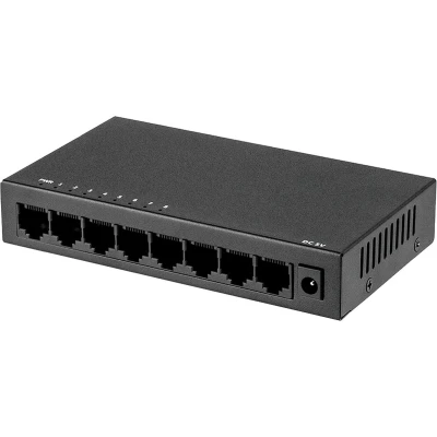 Afbeelding van Technetix 8 Ports Gigabit Ethernet Switch incl. voeding