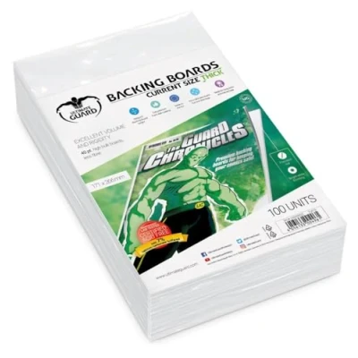 Afbeelding van Ultimate Guard UGD020032 Comic Backing Boards Disk Huidige grootte