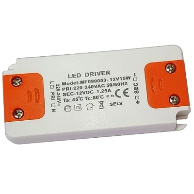 Afbeelding van LED transformator 12V DC 15 Watt
