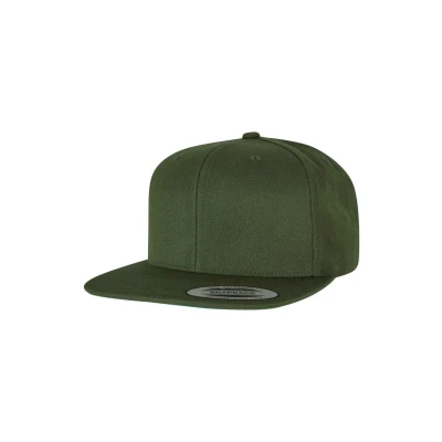 Afbeelding van Flexfit Classic Snapback Pet, Heren, Maat: One Size, Deep olive