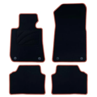 Afbeelding van OCC DESIGN Tapijt op maat, E90, Serie 3, limousine (2005 2011), 5 stuks, gele rand