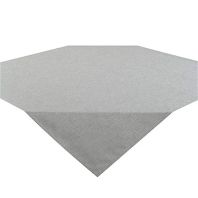 Afbeelding van Tischdeckenshop24 tafelkleed Wenen, modern en vlekbestendig voor het hele jaar, grijs, 85 x cm