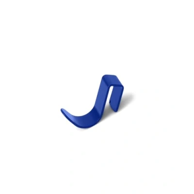 Afbeelding van Pedestal Hook Mount Praktische houder voor kabels, hoofdtelefoon, kleine luidsprekers achter tv meubel, past op standaard met uitzondering van de Linked Tall (blauw)