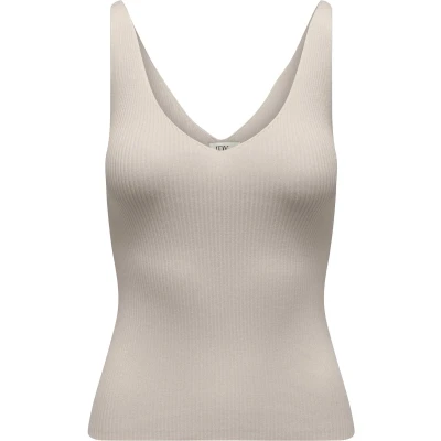 Afbeelding van Jacqueline de Yong Top Jdynanna S/l Knt Noos 15180497 Chateau Gray Dames Maat XS