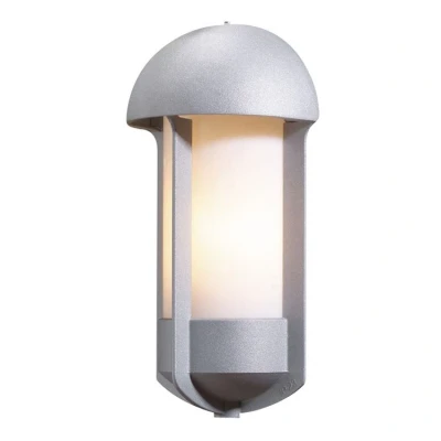 Afbeelding van Konstsmide Tyr 510 312 Buitenlamp (wand) Spaarlamp, LED E27 60 W Zilver