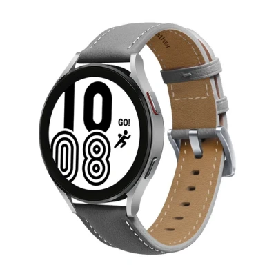 Afbeelding van Garmin Approach S12 / S40 S42 Premium Leather bandje Grijs