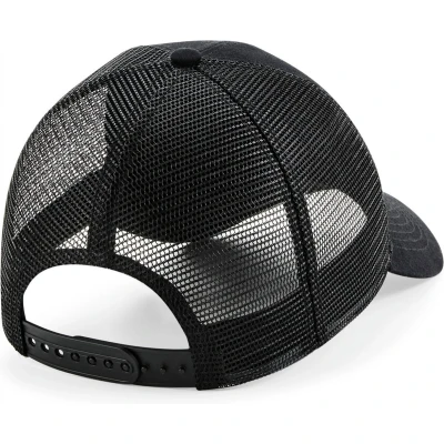 Afbeelding van Beechfield Meshpet, verstelbaar aan de achterkant met afneembare patch. B641 Black
