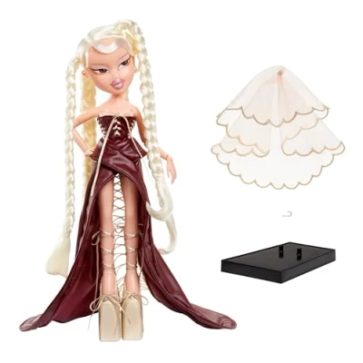 Afbeelding van Bratz 2025 Bratzaversary Jade Verzamelpop 1x Modepop met Accessoires, Jurk, Blond Haar en Standaard Verzamel Kinderspeelgoed voor Kinderen Vanaf 6 Jaar