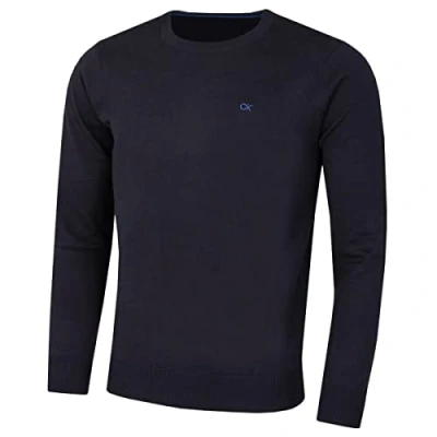 Afbeelding van Calvin Klein Heren trui met ronde hals Marine XL