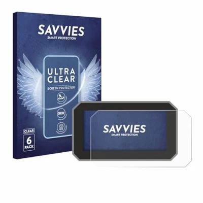 Afbeelding van Savvies Screenprotector voor Suzuki V Strom 800DE 2024 Folie Beschermfolie transparant (6 Stuks)