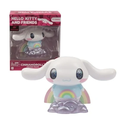 Afbeelding van Hello Kitty Premier figuur van 10 cm Cinnamoroll Edition, verzamel en beeldje, gedetailleerd ontwerp voor weergave of collectie Sanrio fans