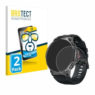 Afbeelding van BROTECT Schermbeschermer Clear, Smartwatch beschermfolie, Transparant