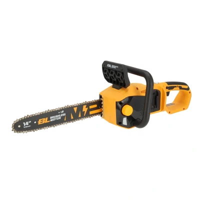Afbeelding van Tolsen Kettingzaag op accu Brushless Industrial 20V Li ion 1000W Zaagbladlengte: 355 mm Kettingsnelheid: 6 m/s &amp; 12 Incl. 2x 4.0Ah 1x snellader