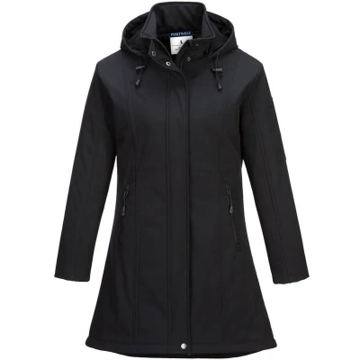 Afbeelding van Carla Softshell Jack maat Large, Black