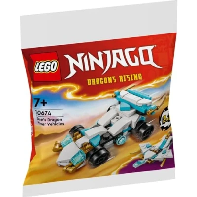 Afbeelding van LEGO Zane&#039;s voertuigen met drakenkracht 30674