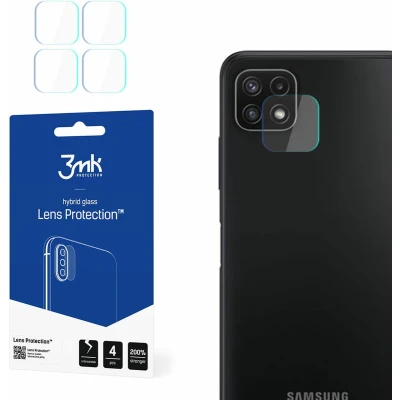 Afbeelding van Pack 4 camerafilms Samsung Galaxy A22 5G FlexibleGlass 3Mk transparant
