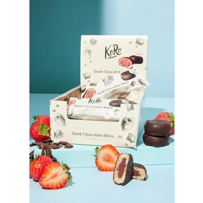 Afbeelding van KoRo Bio purechocoladebites aardbei 12 x 2 20 g