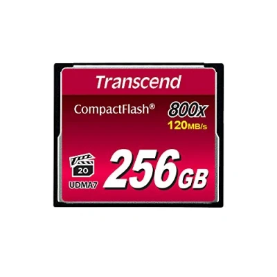 Afbeelding van Transcend TS256GCF800 265GB CompactFlash 800 MLC NAND Flash chips