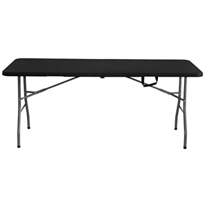 Afbeelding van KG KITGARDEN Multifunctionele klaptafel, 180 x 74 cm, zwart, Folding