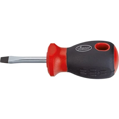 Afbeelding van VIGOR Werkplaats Platte schroevendraaier Kopbreedte: 5.5 mm Koplengte: 38