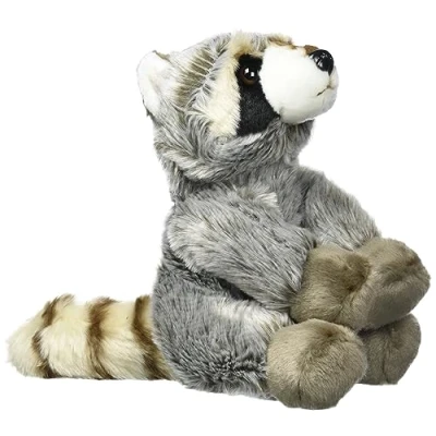 Afbeelding van Animigos knuffeldier wasbeer, in realistisch design, knuffelzacht, ca. 23 cm groot