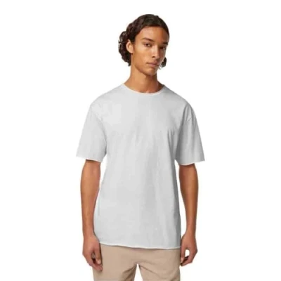 Afbeelding van Scotch &amp; Soda Heren Relaxed fit Raw Edge T shirt, wit, S