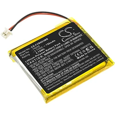 Afbeelding van TECHTEK batterijen compatibel met [Floureon] VB601, VB603, VB605 vervangt 79232 FBA