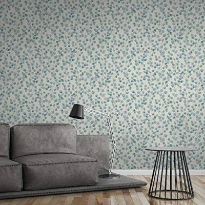 Afbeelding van A.S. Création Papierbehang Il Decoro behang in maritieme vintage houtlook 10,05 m x 0,53 beige blauw bruin Made Germany 899910 899 10