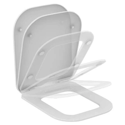 Afbeelding van Ideal standard tonic ii closetzitting met deksel softclose wit k706501