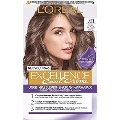 Afbeelding van Excellence Creme Tintes 7.11 Rubio Ceniza Intenso